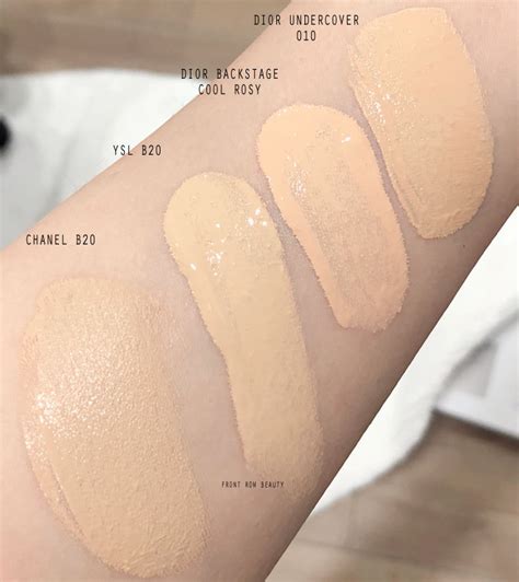 dior backstage foundation 0 cool rosy|Dior Backstage foundation shades.